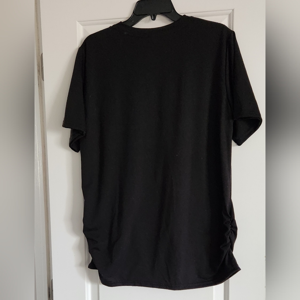 January Baby Maternity Black Tshirt Size XL - Picture 4 of 4
